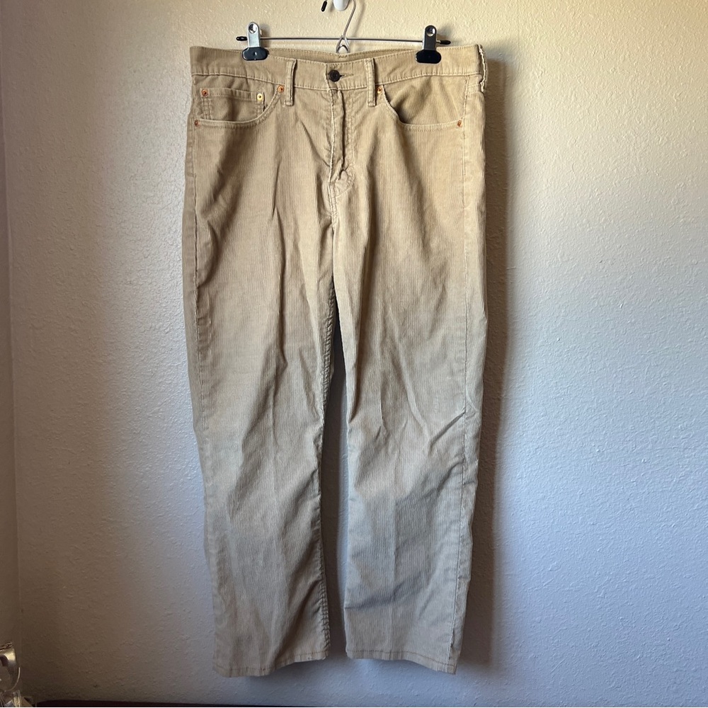 Levi’s Straight Leg 514 Corduroy Pants - 34 x 28